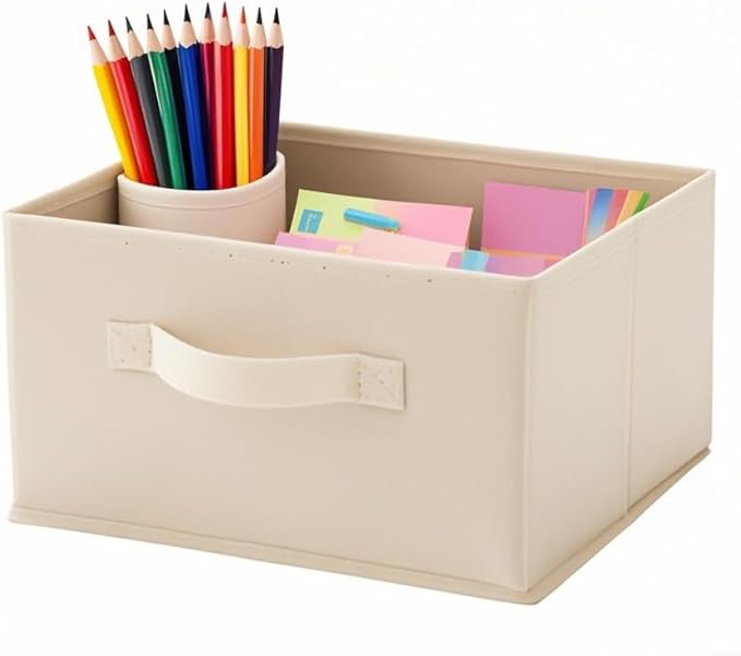 Hanging Shelf Closet Storage Organizer Removable Drawers ,Hanging Storage Organizer Hanging Sweater 2 Sock Underwear Drawers for Closet, Bedroom, Beige