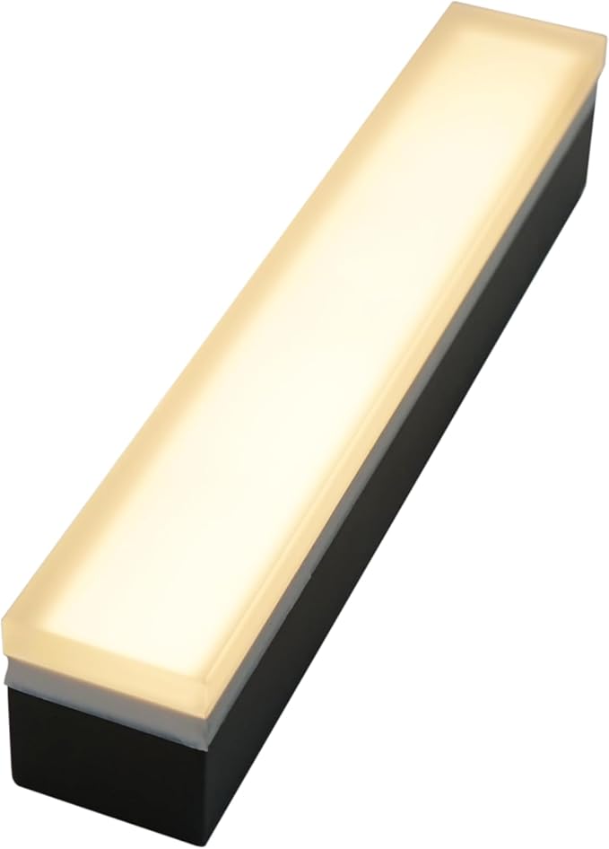 LUMENGY Paver Light 2×9 Inch (1.97 inch X 8.85 inch), 2700K Warm White Glare-Free Illumination for Driveways, Pathways, Pool Deck & Patios,12V AC/DC, Waterproof & Drive-Over Rated
