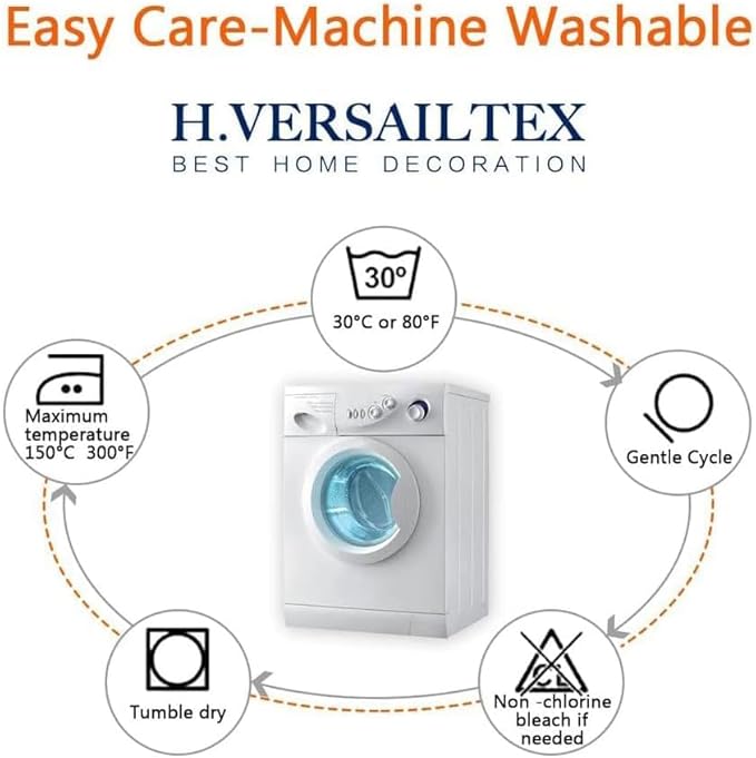 H.VERSAILTEX Super Stretch Individual Chaise Cover Sectional Couch Covers for L Shaped Sofa Both Left/Right Featuring Thick Jacquard Textured Twill Fabric (1 Piece Chaise Cover Large, Grey)