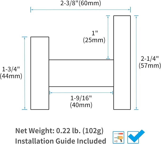 Angle Simple Towel Hooks for Bathroom, SUS 304 Stainless Steel Square Robe Coat Wall Hooks, Hand Towel Holder, Brushed Gold, 2 Pack