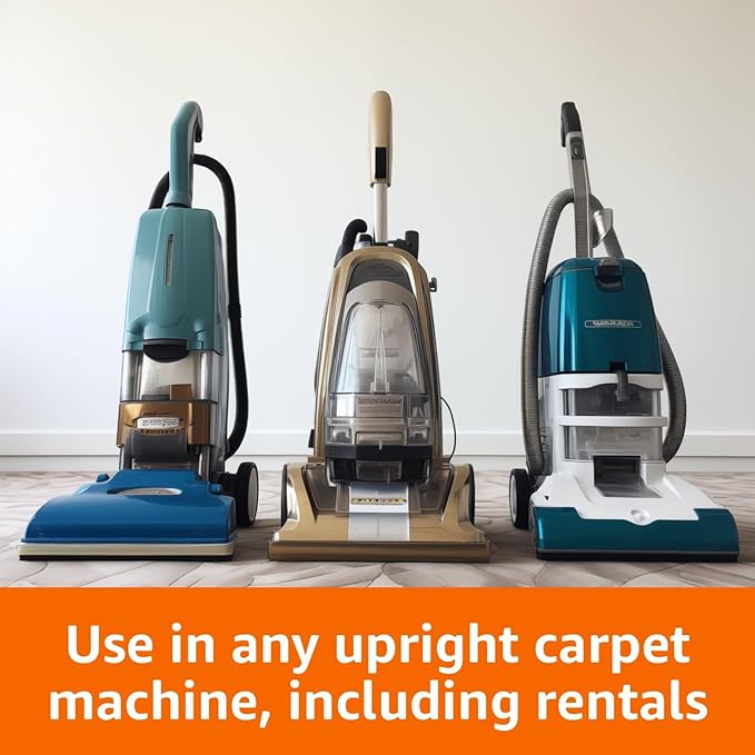 Amazon Basics Oxy Carpet Stain Remover Cleaner, Fresh Scent, 64 fl oz (Pack of 2)