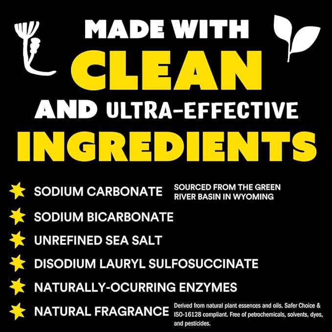 Molly's Suds Super Powder Detergent | Extra Strength Laundry Soap, Stain Fighting | Sensitive Skin | Simple, Effective Ingredients | 60 Loads - Lavender
