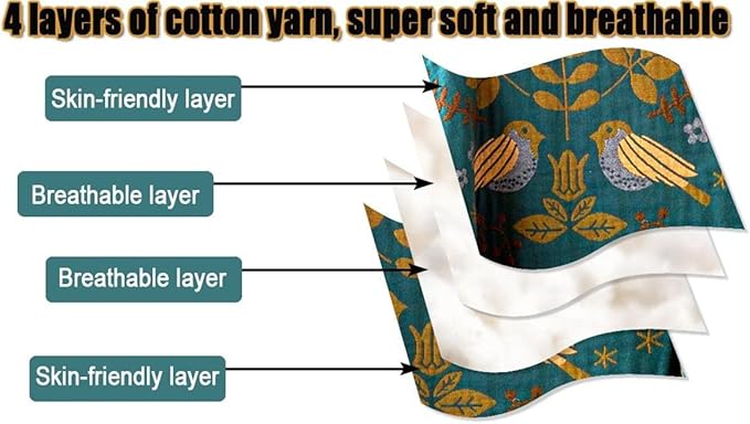 Summer Throw Blanket for Bed Couch 90''x 98'' Boho Throws 100% Cotton Muslin Travel Mexican Blanket Warm Soft Blankets Decorative Farmhouse Vintage Throws and Best Gifts