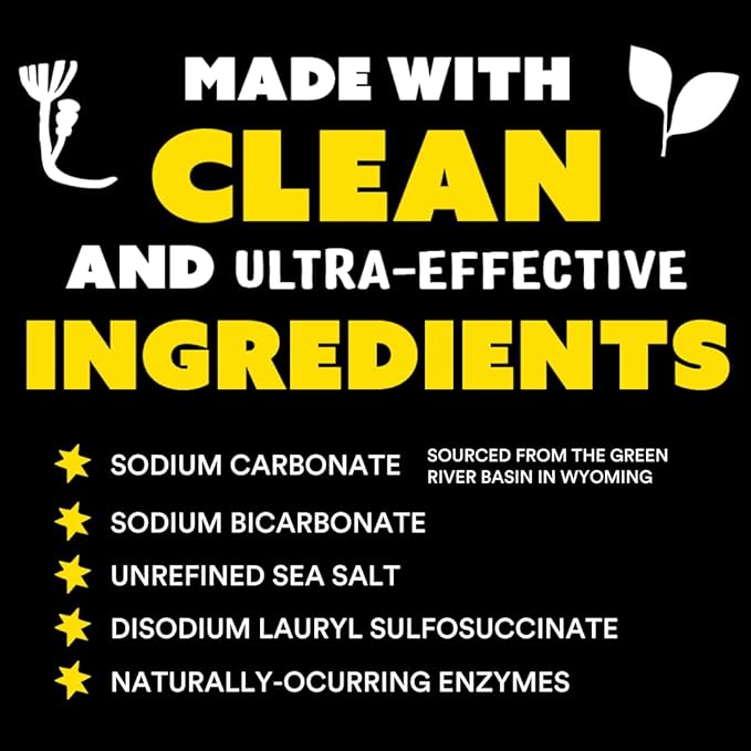 Molly's Suds Unscented Super Powder Detergent | Extra Strength Laundry Soap, Stain Fighting | Sensitive Skin | Simple, Effective Ingredients | 60 Loads