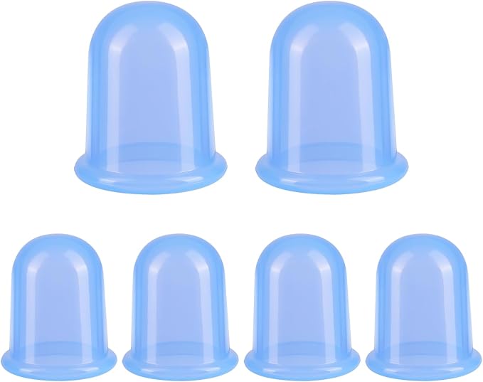 Silicone Cupping Therapy Set - Cupping Kit for Massage Therapy - Cellulite Remover Cupping Set - Anti Cellulite Cup Massager, Vacuum Suction Massage Cups for Cellulite Reduction