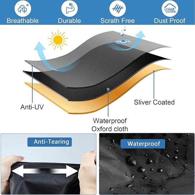 Cover for Lifepro Vibration Plate,Dust-Proof Vibration Plate Exercise Machine Cover,Adjustable Drawstrings, UV and Water-Resistant, Lightweight, Black,29" L x 27" W x 48" H