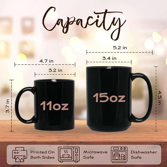 Astronaut with Moon and Wildflowers Coffee Mug, Custom Name Ceramic Cup 11oz 15oz, Unique Astronaut Coffee Cup for Friends, Personalized Astronomy Black Mug, Gifts for Birthday