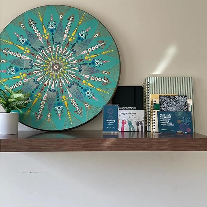 Floating Shelf, Set of 2 Wall Shelf, 24 in W x 12.75 in D x 2 in H Wooden Floating Wall Shelf with Invisible Brackets for Living Room/Bedroom/Bathroom/Kitchen Storage and Decor, Walnut