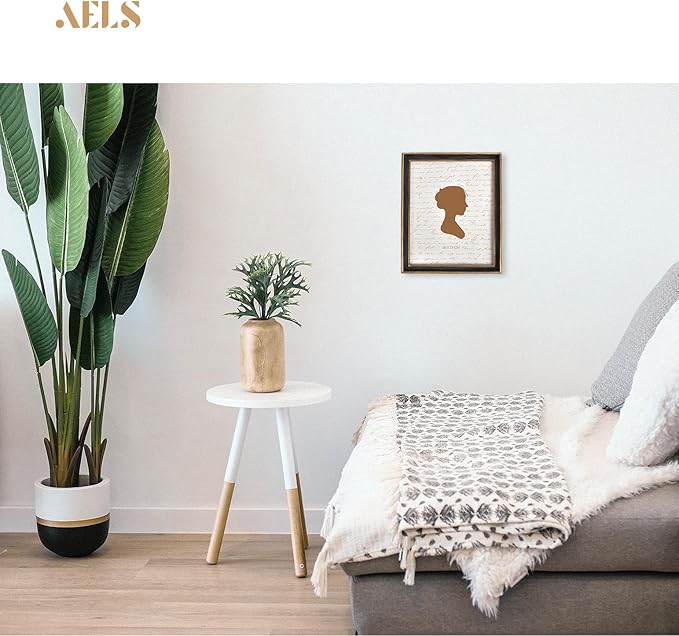 AELS 8x10 Inch Vintage Picture Frame, Elegant Antique Photo Frames with Glass Front, Photo Display, Tabletop Wall Hanging, Gift Ideas, Black with Gold Trim