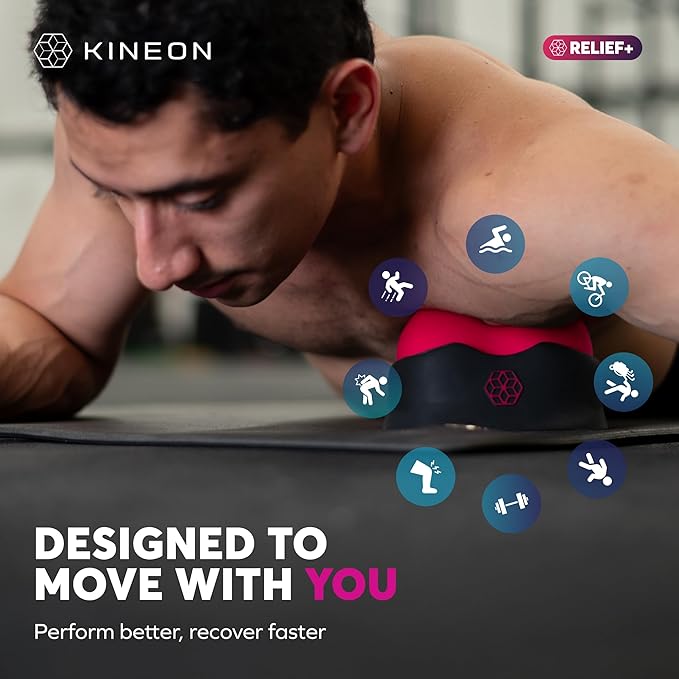 Relief+ Myofascial Release Tool - for Relieving Muscle Tension & Pressure Relief - Ergonomically Designed - Recovery Solutions - Improve Mobility - Customizable & Compact Design