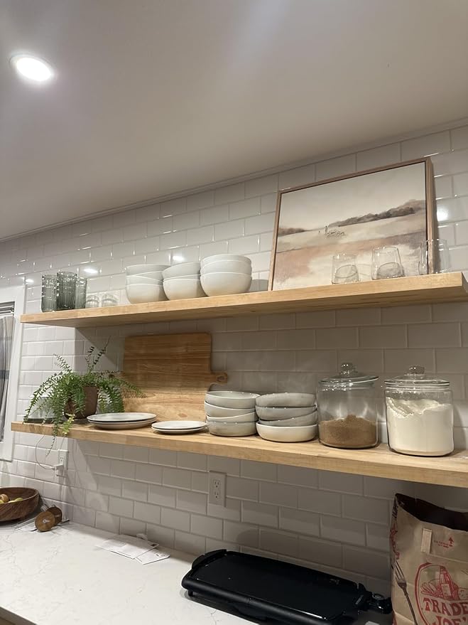 Hidden Shelf Brackets , Floating Shelf Bracket ( Additional Brackets -NO Kits) 53 Inch -2 Pcs