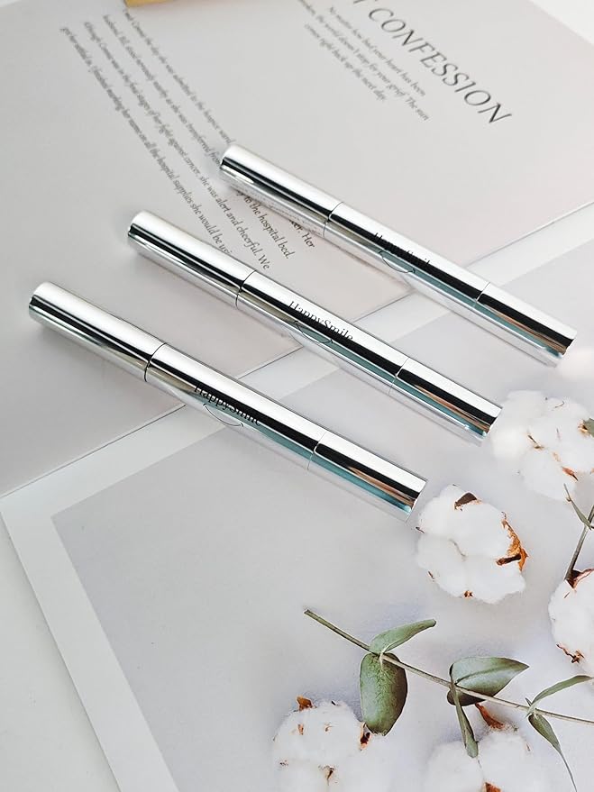HappySmile Premium Teeth Whitening Pen Set of 3 - Achieve a Brighter Smile, Easier Than Strips or Other Whitening Kits - Professional Results, Gentle on Sensitive Teeth