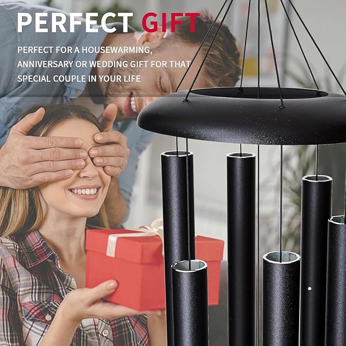 Wind Chimes Outdoor Deep Tone,36'' Large Memorial Wind Chimes for Outside,Wind Chime Gifts for mom/Grandma,Balcony,Garden Décor