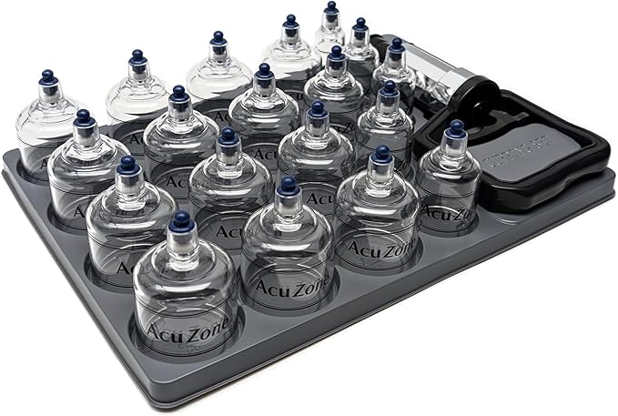 Premium 19 Pcs Plastic Cupping Set with Extension Tube