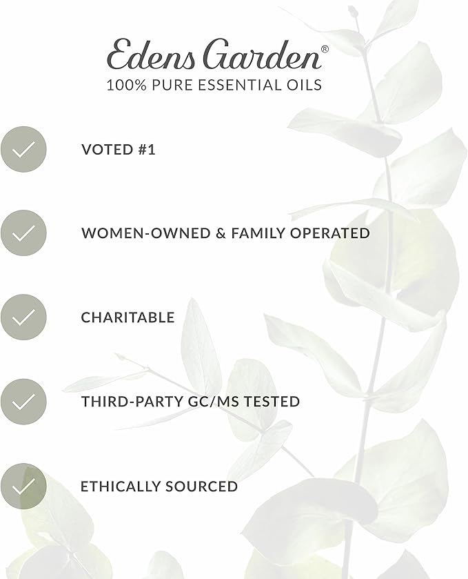 Edens Garden Stress Less Essential Oil Blend- 100% Pure Premium Grade, Undiluted, Natural, Therapeutic, Aromatherapy, The Best for Diffusing, Skin, Candle, Humidifiers 10 ml (.33 fl oz)