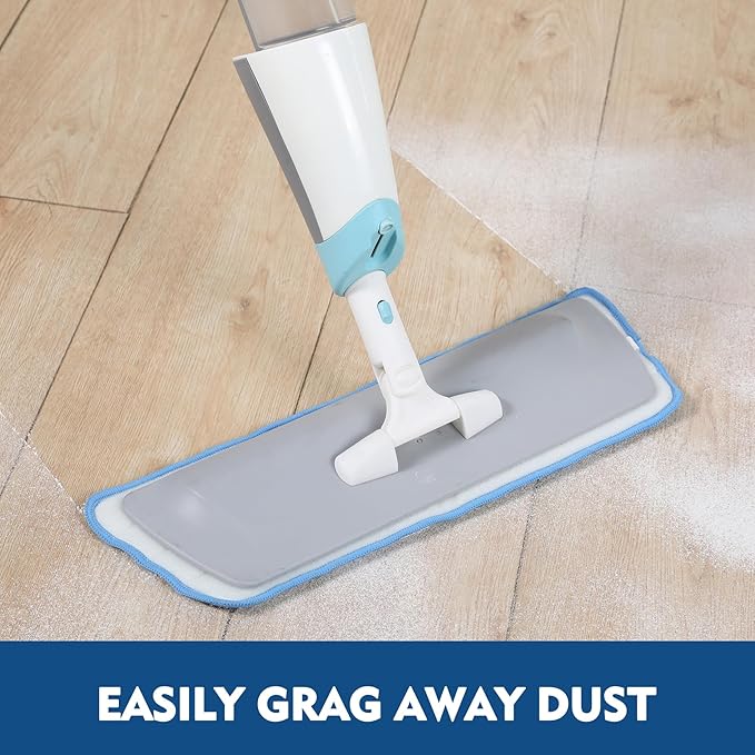 3 Pack Microfiber Mop Pads, Mop Replacement Pads Refills Floor Spray Mop Pads Wet Moping Pads Refill Reusable Pads Suitable for All Spray Mops Cleaning