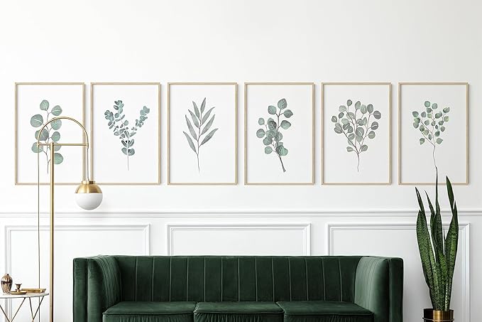 Haus and Hues 24x36 Natural Oak Wood Picture Frames Set of 25 - Premium Bulk Picture Frames 24x36 Bundle - Elegant Gallery Wall Frame Set for Posters, Art Display - Ideal for Wall Decor in Home &