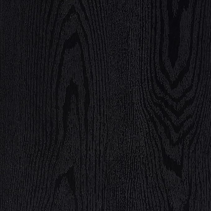 Henn&Hart 22" Wide Square Side Table in Natural Black, for Home, Living Room, Bedroom, Entertainment Room, Office