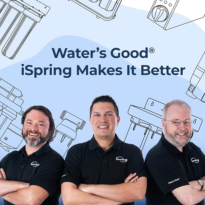 iSpring SGS-Tested PFAS Removal Carbon Block Replacement Water Filter Cartridge FCPFDS for DS4 Series