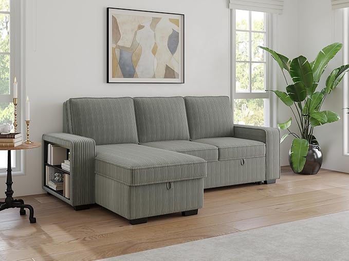 91-inch Reversible Sectional Sleeper