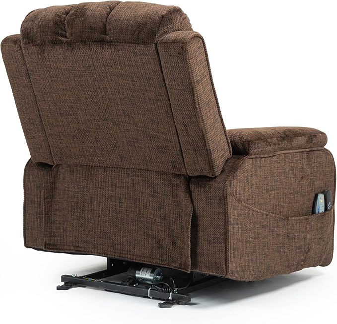 Lazy Boy Recliner Chair, Postoperative Recovery,Retractable 23'' Extra-Long Leg Support Lift Chair Hold up to 400lb,25.5'' Oversized Recliner seat for Big and Tall