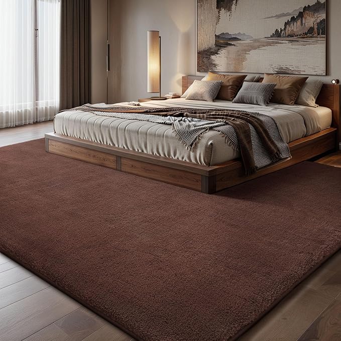 Sour Lemon 8x10 Area Rugs for Living Room, Soft Large Area Rug Fluffy Rugs for Bedroom,Machine Washable Area Rug Non Slip Carpet Rug for Living Room Playroom Kids Room Home Decor