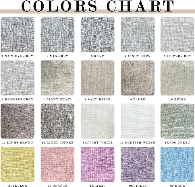 Mid Grey Pinch Pleat 100% Blackout Drapes Linen Blend, Room Divider, Room Darkening, Energy Saving, Furniture Protecting, Light Blocking Extra Wide Privacy Curtains, 240Wx84L, 1 PC