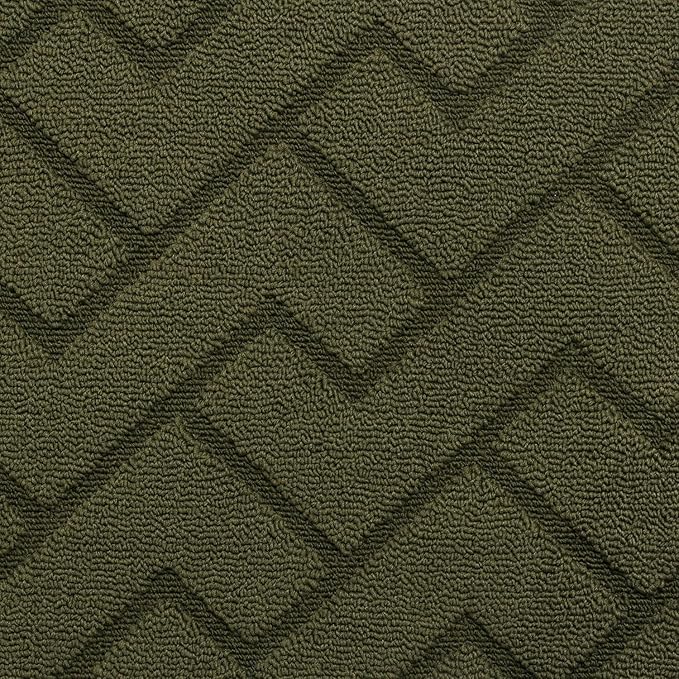 hicorfe Indoor Door Mat,Non Slip Door Mats,32"x48" Front Back Door Mat Rubber Backing,Absorbent Resist Dirt Entrance Inside Floor Mats for Entryway Washable Low-Profile(Oliver Green)