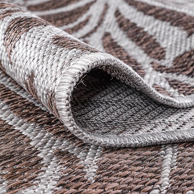 Keen Home Design Terrace Outdoor Area Rug - 12x15 Washable Indoor/Outdoor Rug for Patio, Kitchen, Balcony, Beach, Garden, Deck and Porch, Size: 12'x15'