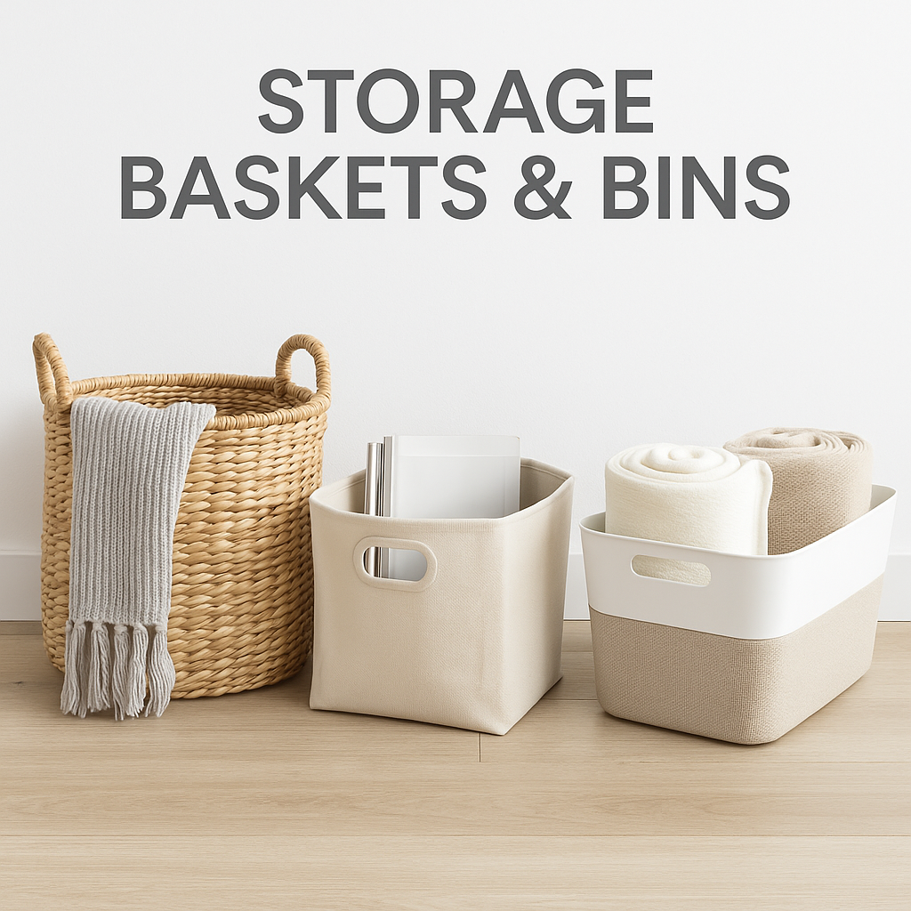 Storage Baskets & Bins