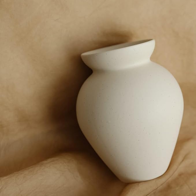 Retro Flower Vase, Crock Milk Can Shape, Flower Arrangement, Nordic Ornament Living Room Decoration