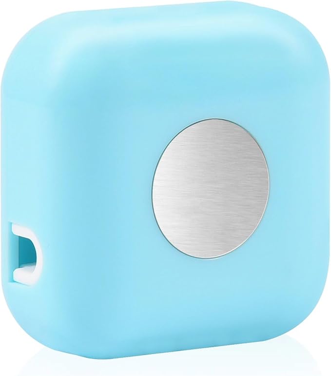 Wall Mounted Toothbrush Holder & Toothbrush Cleaner, Electric ToothBrush Holder, Cleaner for Bathroom Accessory, Clean for Home, Travel (Sky Blue)