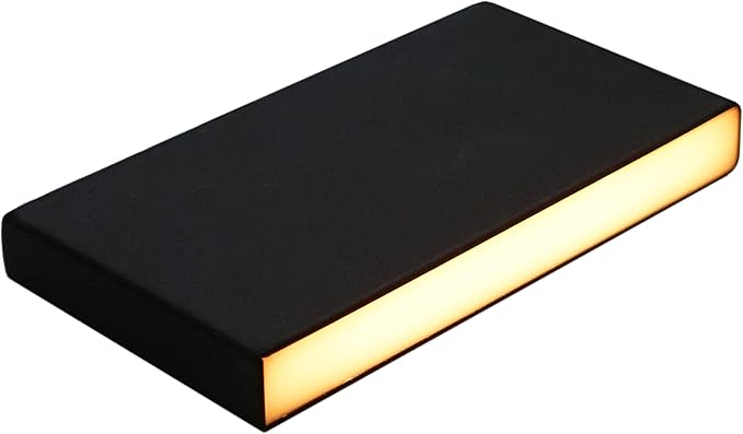 LUMENGY Paver Light Slim 0.5x4 Inch Glare-Free Steel Brick Lighting for Pavers, Walls, Driveway & Pathway Borders 2700K Warm White, Waterproof, Drive-Over Rated - 12V AC/DC