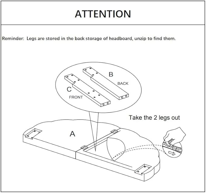 24KF Stunning Crown Design Queen Headboard, Upholstered Soft Velvet Petal Pattern Headboard Queen/Full-Beige