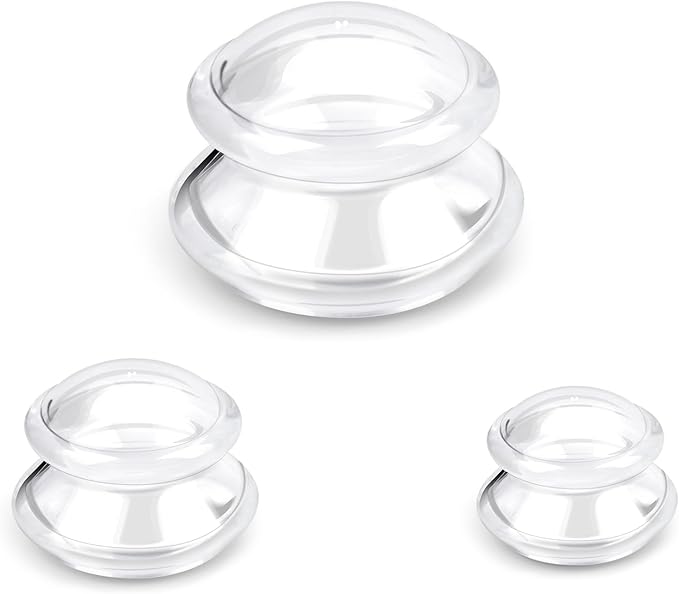 Silicone Cupping Therapy Sets, Cupping Kit for Massage Therapy,Anti Cellulite Cup, for Cellulite Reduction Joint Pain Muscle Pain