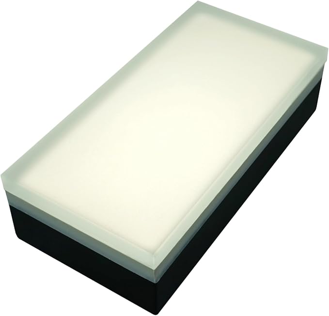 LUMENGY Paver Light 4×8 Inch (3.93 inch X 7.87 inch), Glare-Free 5000K Brick Lighting for Paver Driveways, Pathways, Patios & Garden, 12V Waterproof & Drive-Over Rated