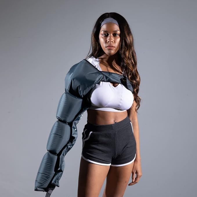 DOCTOR LIFE LX9max Full Body (C) - Sequential Air Compression Recovery System : Device + Legs (L) + Arm + Centerbody + Bag (FSA-HSA Approved)