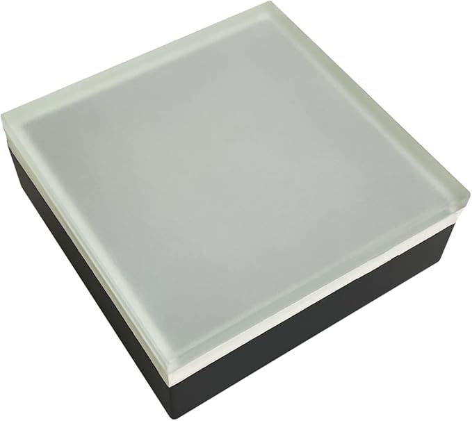 LUMENGY Paver Light 6×6 Inch (5.9 inch X 5.9 inch), Warm White Glare-Free Illumination for Driveways, Pathways, Pool Deck & Patios,12V AC/DC, Waterproof & Drive-Over Rated