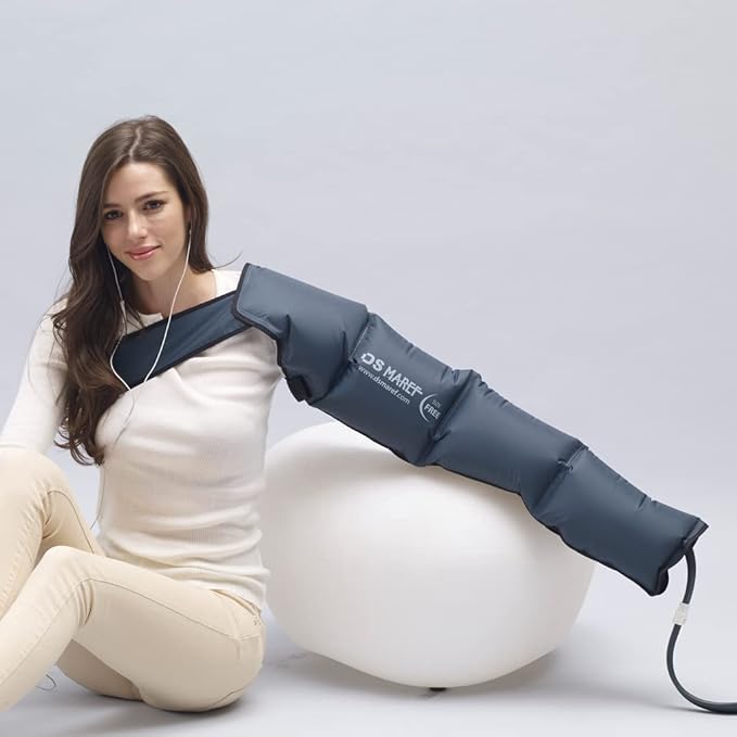 DOCTOR LIFE LX9max Full Body (C) - Sequential Air Compression Recovery System : Device + Legs (L) + Arm + Centerbody + Bag (FSA-HSA Approved)