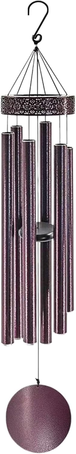 Large Wind Chimes with 6 Heavy Tubes for Outside Deep Tone - 48" Wind Chimes Outdoor Clearance, Deep Tone, Windchimes Outdoors, Memorial, Sympathy Gift, Garden Patio Yard, Home Decorate-Bronze