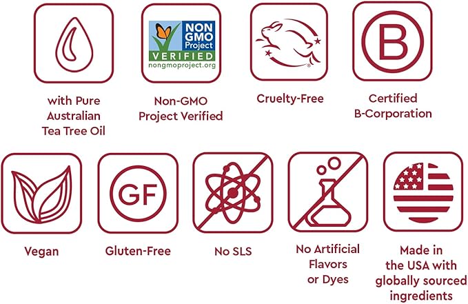 Desert Essence Natural Neem Toothpaste - Cinnamint - 6.25 Oz - Pure Essential Oil - Baking Soda - Complete Oral Care - Sea Salt - Refreshing Taste - Promotes Buildup Reduction