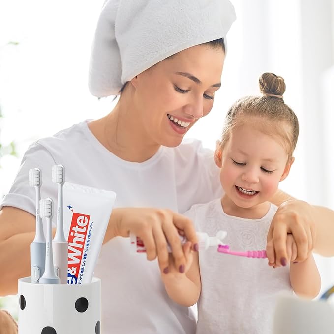 Black Polka Dot Ceramic Toothbrush Holders White - 2 Cups Toothbrush Holders for Bathrooms Toothbrush Toothpaste Holders, White Bathroom Tumbler Cups, Reusable Toothbrush Cups