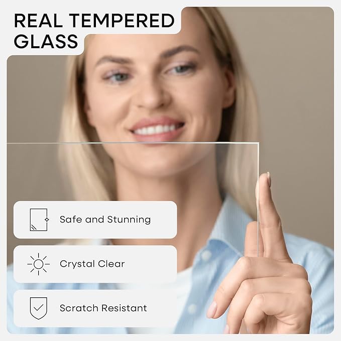 Homeforia 18x24 Poster Frame Wood, High End Natural Oak 18x24 Light Wooden Picture Frame with Mat 16x20, 18 by 24 Frames Matted to 16 x 20 Photo, 24by18 Thin Frames, Tempered Glass, Wall Kit, Set of 1