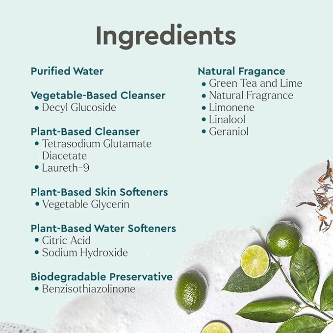 Puracy 99.9% Natural All Purpose Cleaner Concentrate - Makes 128oz Multi Purpose Cleaner - Green Tea & Lime - Surface Cleaner, Floor Cleaner, Kitchen, Cleaner, Bathroom Cleaner - Cleaning supplies