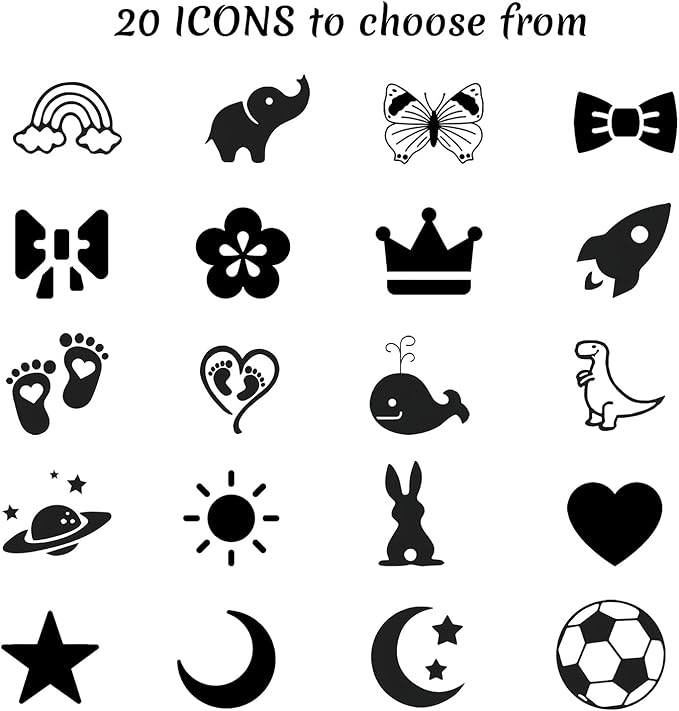 Personalized storage boxes for children Customize the name and icon, A foldable storage box bins for children's clothes, toys, books, etc Storage baskets suitable for both boys and girls (Blue)