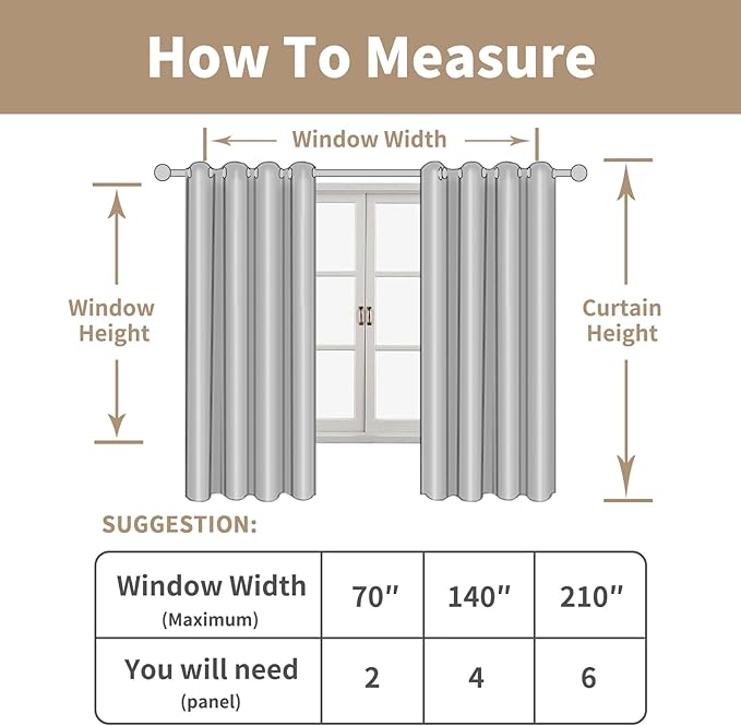 LAMIT Natural Linen Semi Sheer Curtains 45 Inch Length, Light Filtering Short Linen Neutral Decorative Window Drapes with Bronze Grommet for Bedroom/Kitchen, Cream Ivory, 2 Panels Set, 52 X 45 Inch