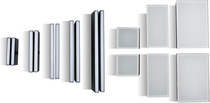 LUMENGY Paver Light Slim 0.5x12 Inch Glare-Free Brick Lighting for Pavers, Walls, Driveway, Pathway & Garden, 5000K 12V Waterproof, Drive-Over Rated