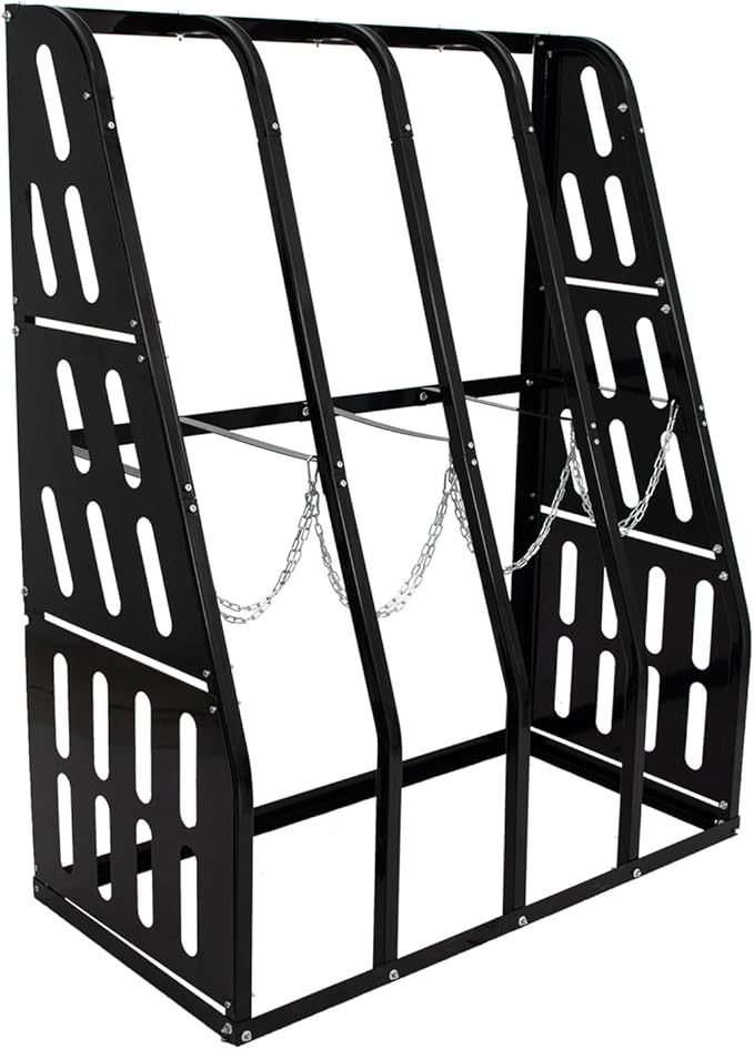 Vertical Bar Rack Standing Steel Vertical Long Parts Industrialized Large Capacity Storage Racks Rugged and Durable for Factories, Warehouses, Garages