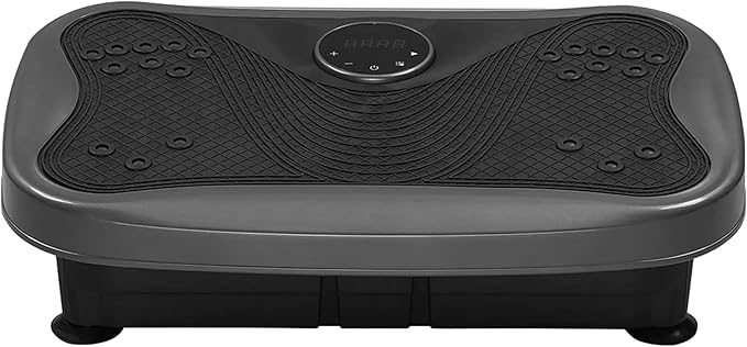 Vibration Plate Fitness Platform Whole Body Exercise Machine with 120 Speed Levels, Lymphatic Drainage, Fat Burning, and Weight Loss, Perfect for Women, Men, and Home Gym Exercise