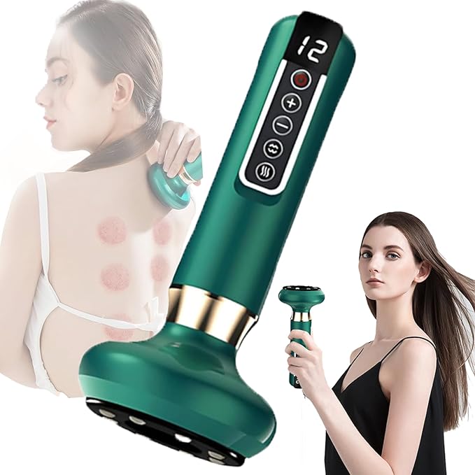 Elouris Cellulite Massage Tool,Lymphatic Drainage Massager,Lymphatic Drainage Tool,Rechargeable Body Sculpting Cupping Machine for Thighs, Arms, Stomach - Cordless Deep Tissue Massager,Gift for Women